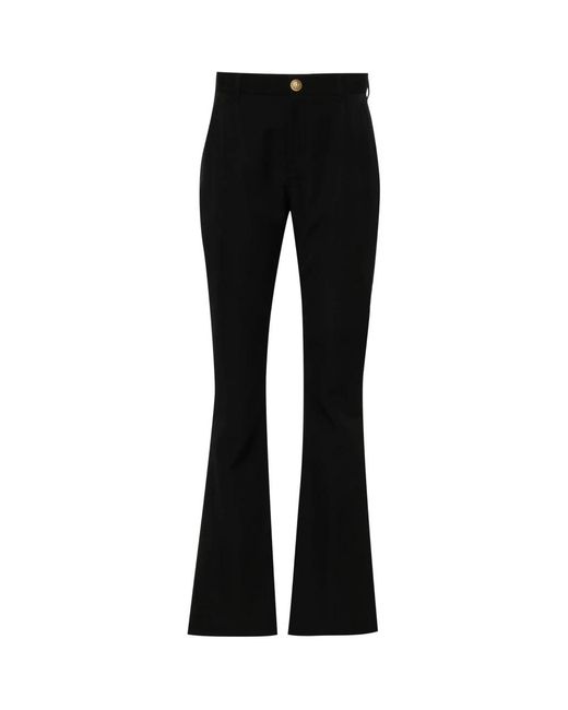 Balmain Black Straight Trousers