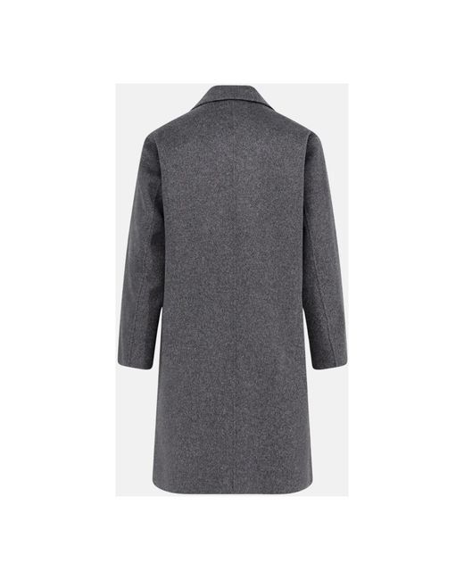 Amaranto Jassen ,Grijs ,Kasjmier Over Single-Breasted Coat in het Gray voor heren