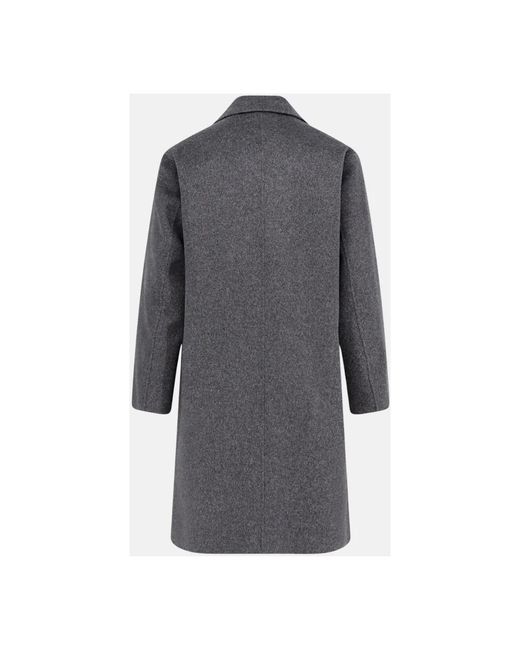 Amaranto Jassen ,Grijs ,Kasjmier Over Single-Breasted Coat in het Gray voor heren