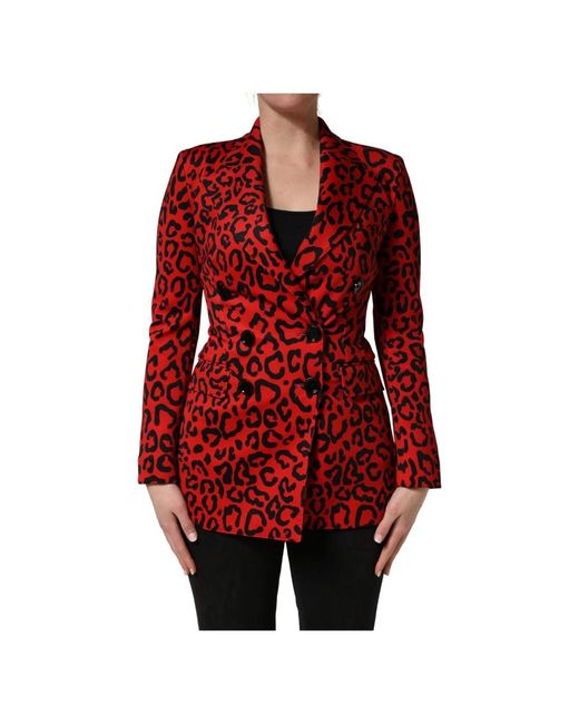 Dolce & Gabbana Red Blazers