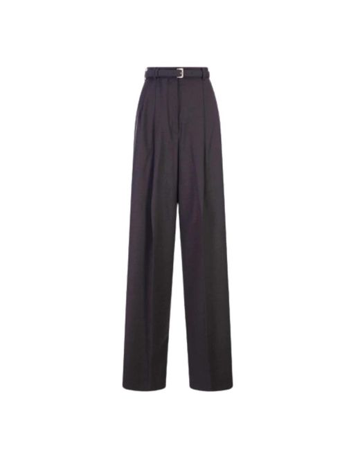 Sportmax Blue Wide Trousers