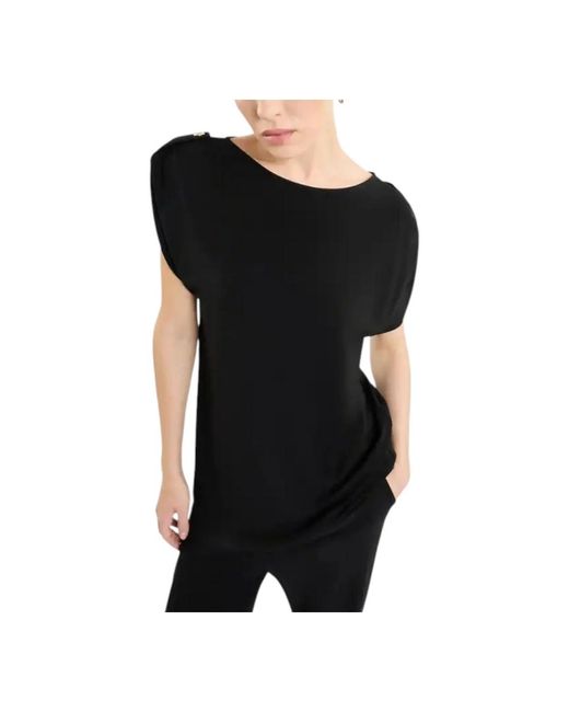 Fay Black Blouses