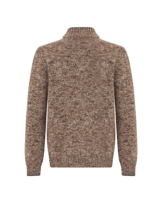 Cardigans di Fedeli in Brown da Uomo