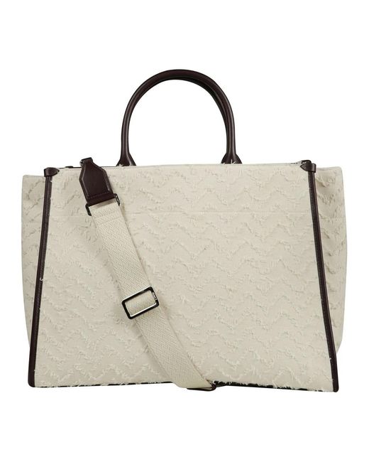 Tote Bags di Lanvin in Natural da Uomo