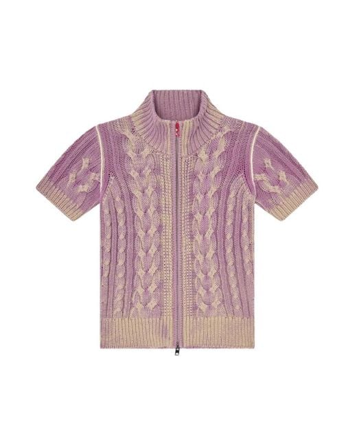 DIESEL Purple Cardigans