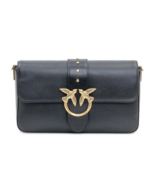 Pinko Blue Shoulder Bags