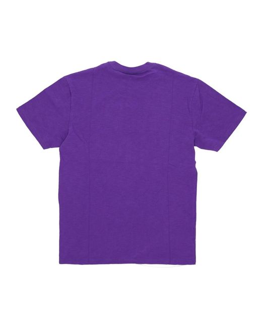 Mitchell & Ness Tops ,Paars ,Katoen Nba Legendarische Toronto Raptors Tee in het Purple voor heren