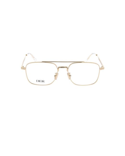 Dior White Glasses