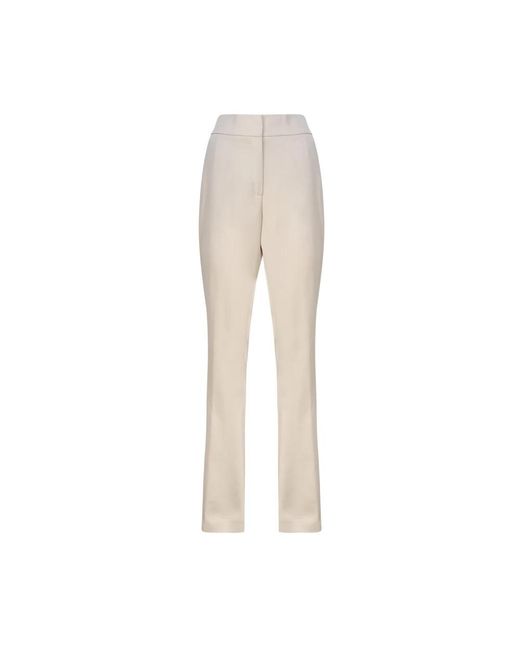 Genny Natural Wide Trousers