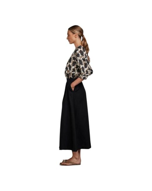 Stenstroms Black Midi Skirts