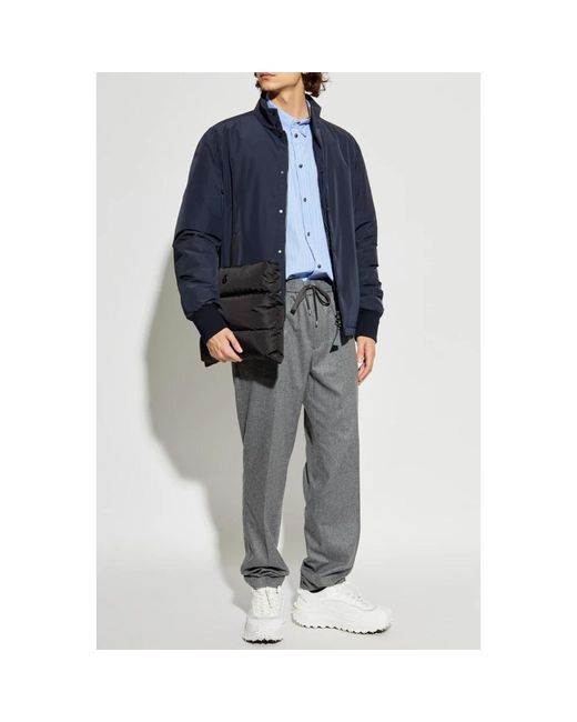 Down Jackets Moncler pour homme en coloris Blue