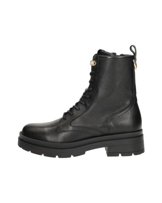 RED-RAG Black Schnürstiefel