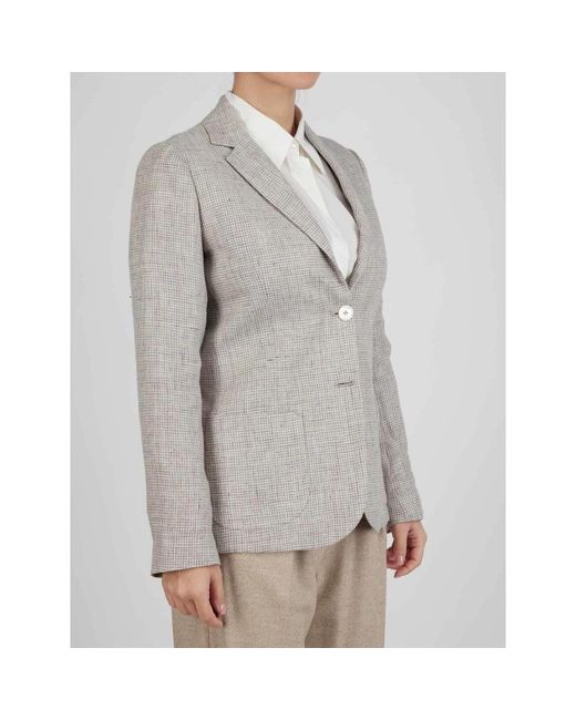 Kiton Gray Blazers