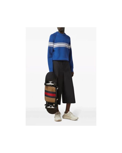 Gucci Black Cropped Trousers for men