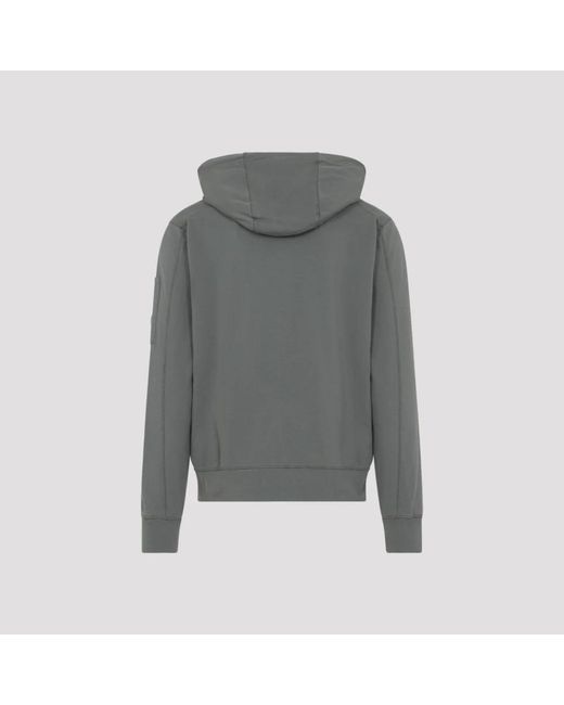 C P Company Gray Zip-Throughs for men