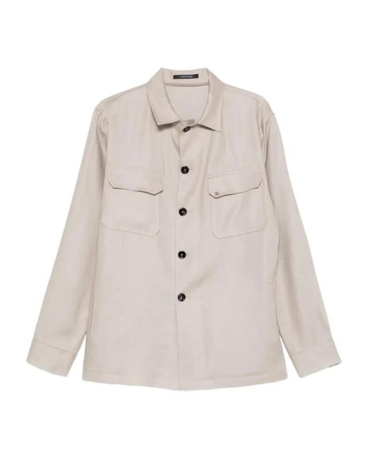 Tagliatore Tempest Jacket in het Natural voor heren