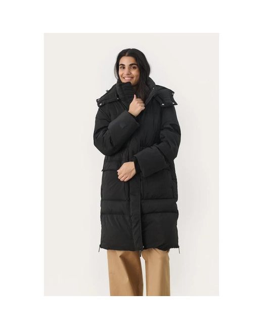 Part Two Jassen ,Zwart ,Polyester Lisanne Pw Jas in het Black