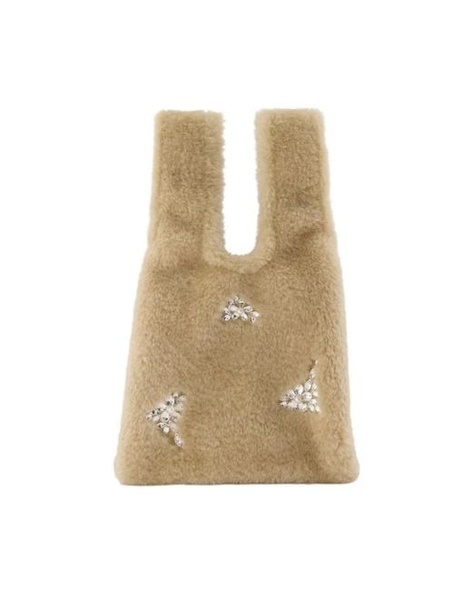 Simone Rocha Natural Shopping Bags