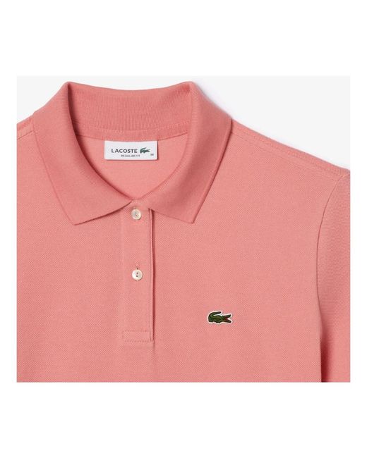 Tops > polo shirts Lacoste en coloris Pink