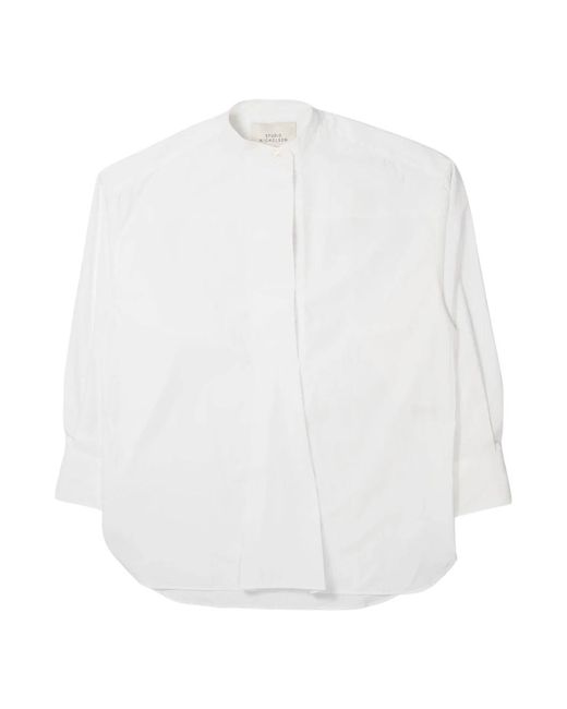 Studio Nicholson White Casual Shirts