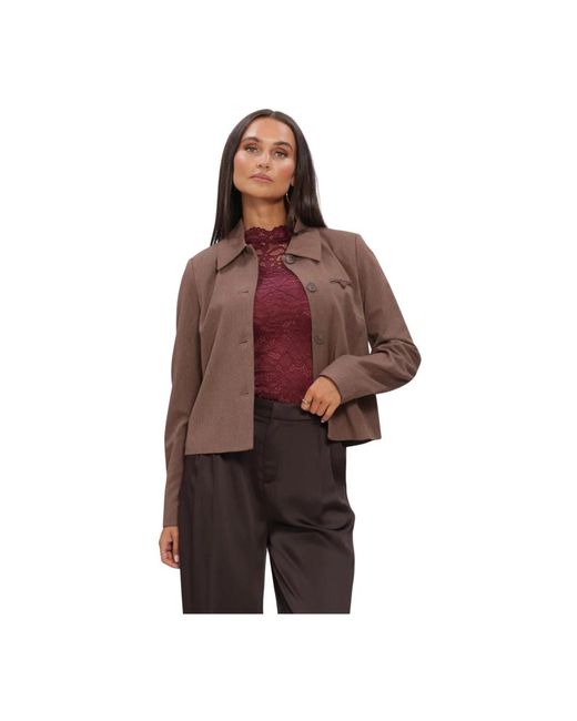 Object Objlisa Korte Blazer Jas in het Red