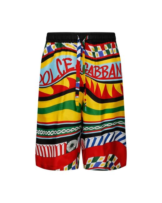 Dolce & Gabbana Casual Shorts in het Black voor heren