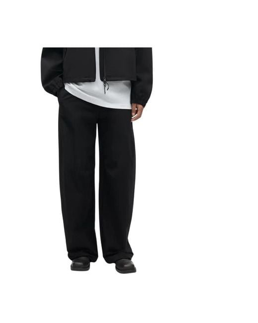 Samsøe & Samsøe Black Wide Trousers