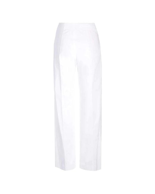 Patou White Wide Trousers