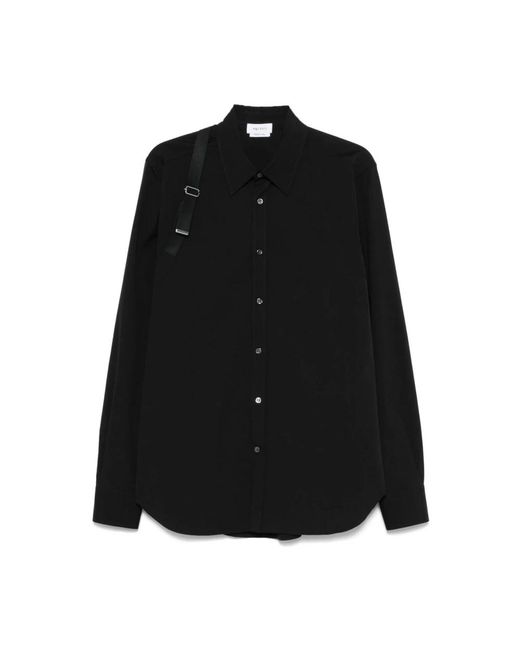 McQueen Black Casual Shirts for men