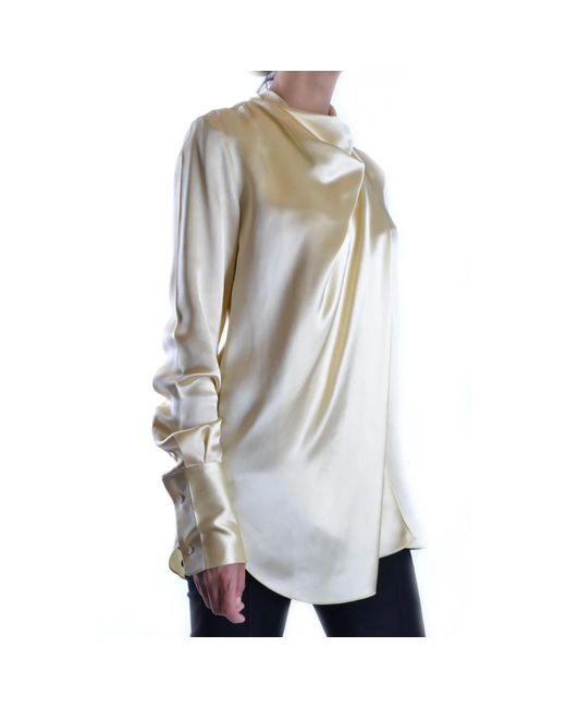 Céline White Blouses