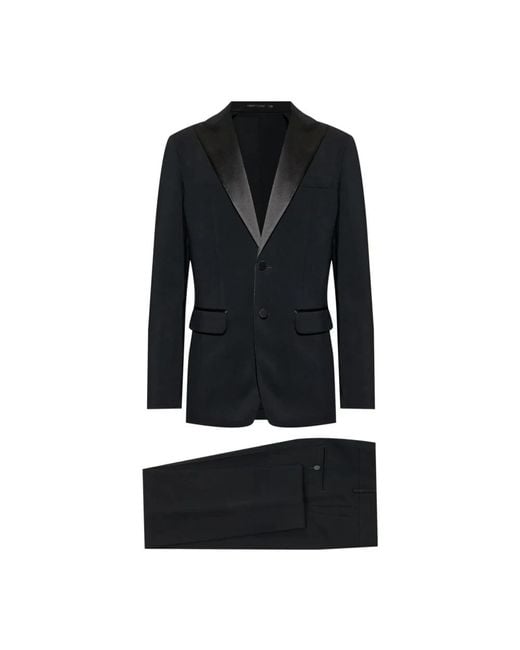 DSquared² Single Breasted Suits in het Black voor heren