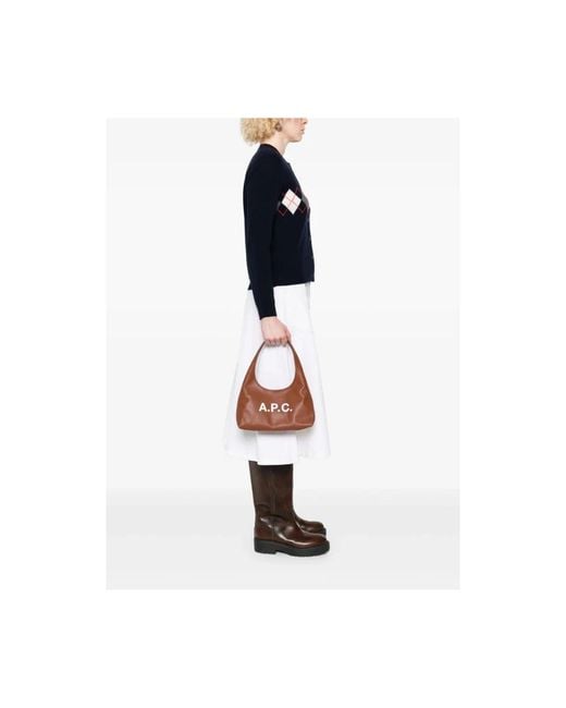 A.P.C. Tassen .. Bruin in het Brown