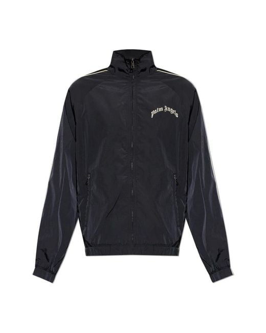 Palm Angels Blue Light Jackets for men