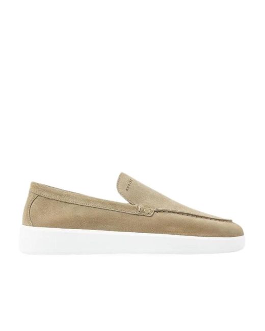 Nubikk Taupe Suède Stijlvolle Schoen in het Natural voor heren