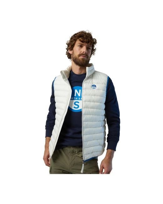 North Sails White Waistcoats for men