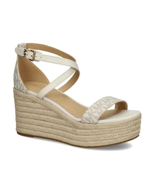 Michael Kors Metallic Wedges