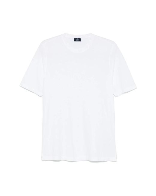 Barba Napoli White T-Shirts for men