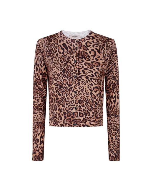 Twinset Brown Cardigans