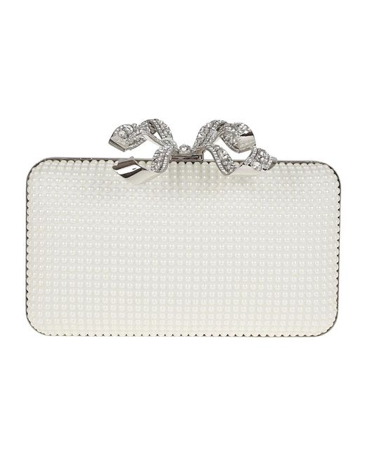 Self-Portrait Clutches in het Metallic