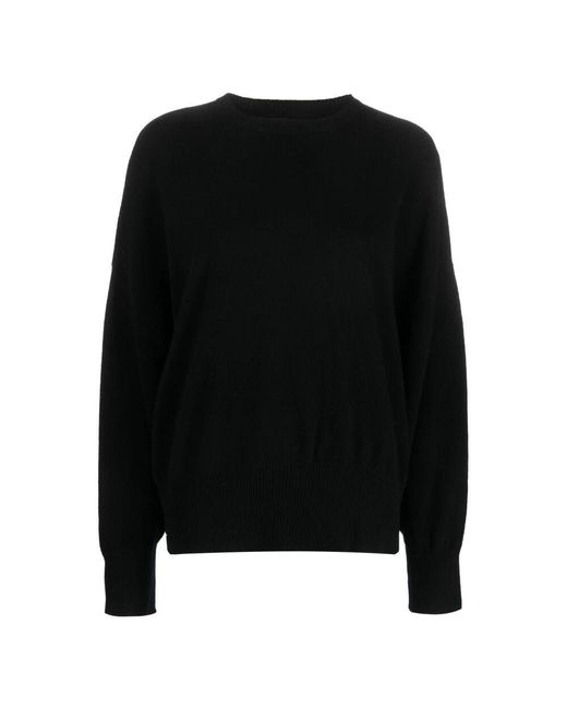 Cashmere Knitwear Loulou de Saison de color Black