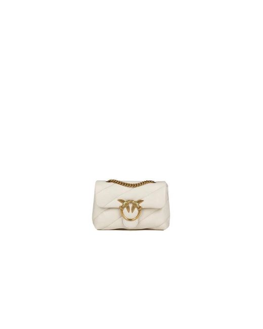 Pinko White Cross Body Bags