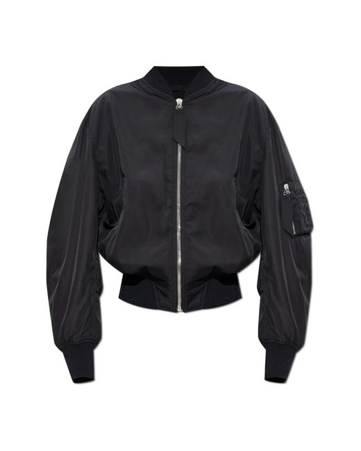 The Attico Bomber Jackets in het Black