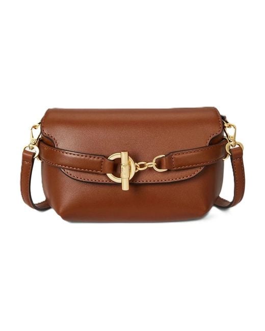 Ralph Lauren Brown Cross Body Bags
