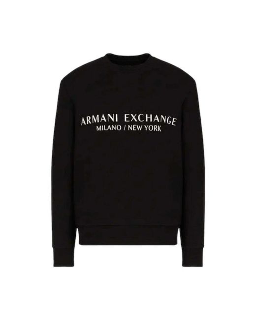 Armani Exchange Black Sweatshirts for men