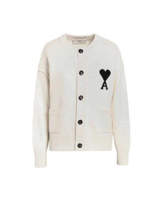 Cardigans AMI de color White