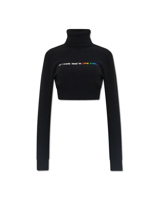Palm Angels Black Turtlenecks
