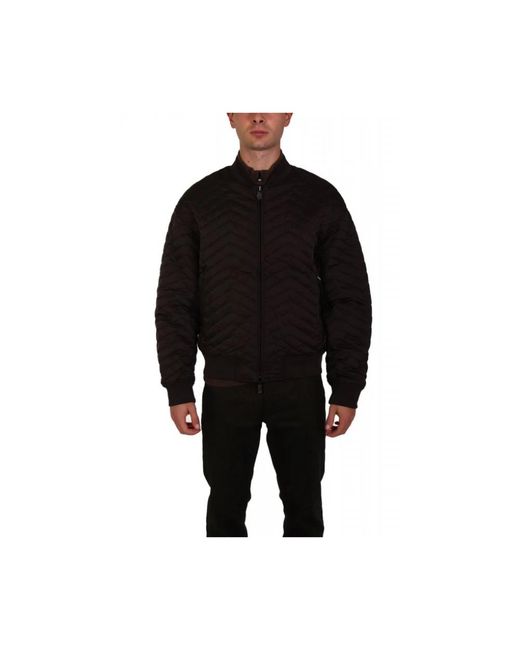 Emporio Armani Reversible Jacket in het Black voor heren