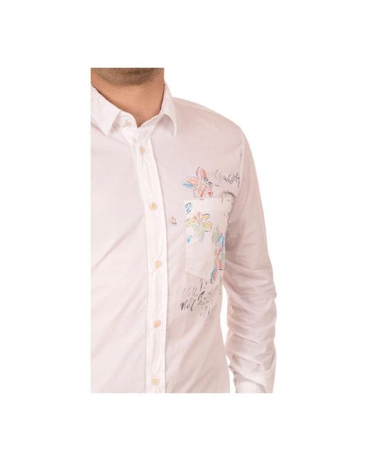 Casual Shirts di Bob in Pink da Uomo