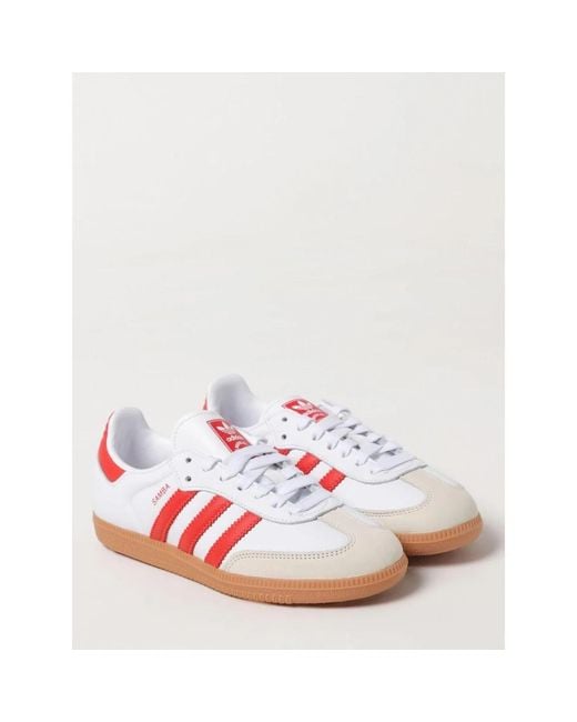 Adidas Originals Sneakers in het Red