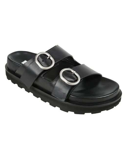 Jil Sander Black Sliders